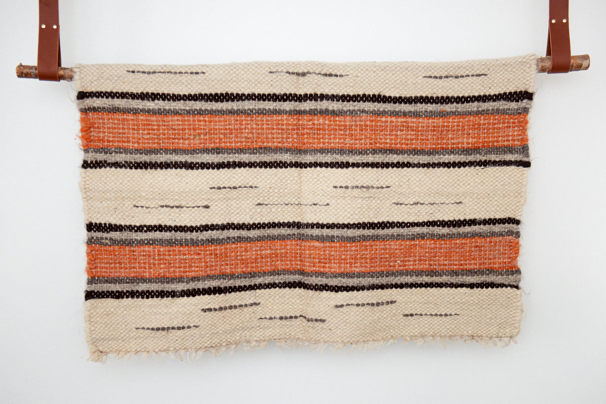 Chudovo (Well) Wool Statement Throw / Baby Blanket