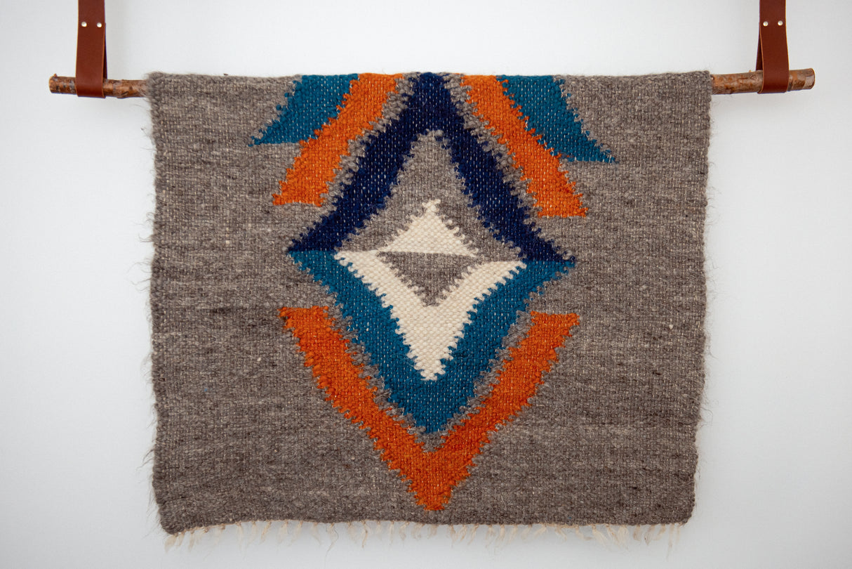 Podyh (Breathe) Wool Statement Throw / Baby Blanket