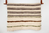 Faino (Fine) Wool Statement Throw / Baby Blanket