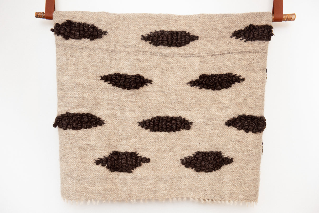 Khmara (Cloud) Wool Statement Bed Blanket