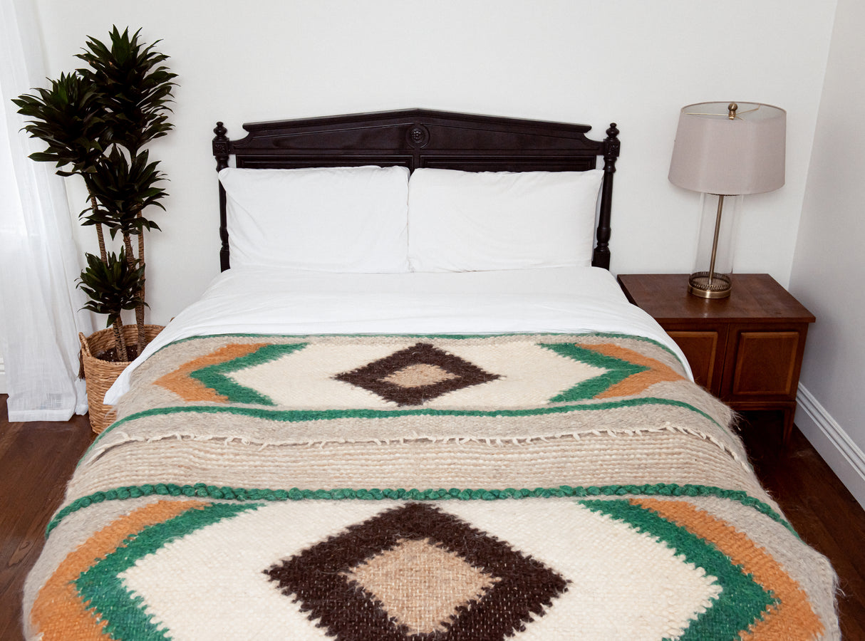 Tkach (Weaver) Wool Statement Bed Blanket