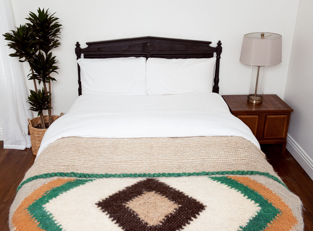 Tkach (Weaver) Wool Statement Bed Blanket