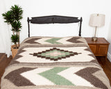 Myr (Peace) Wool Statement Bed Blanket