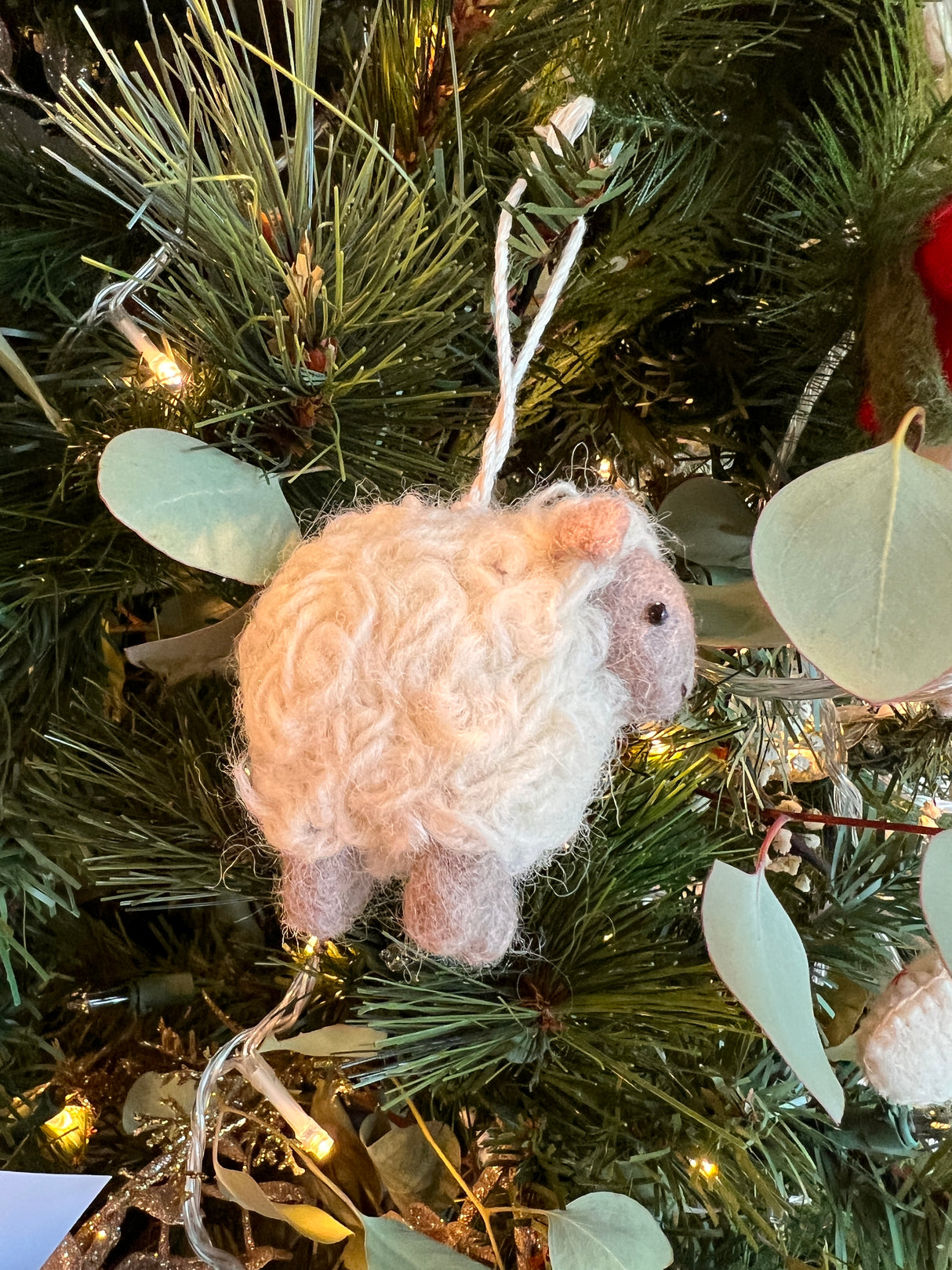 Baby Ewe Ornament