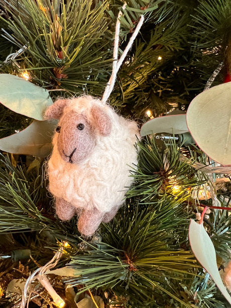 Baby Ewe Ornament