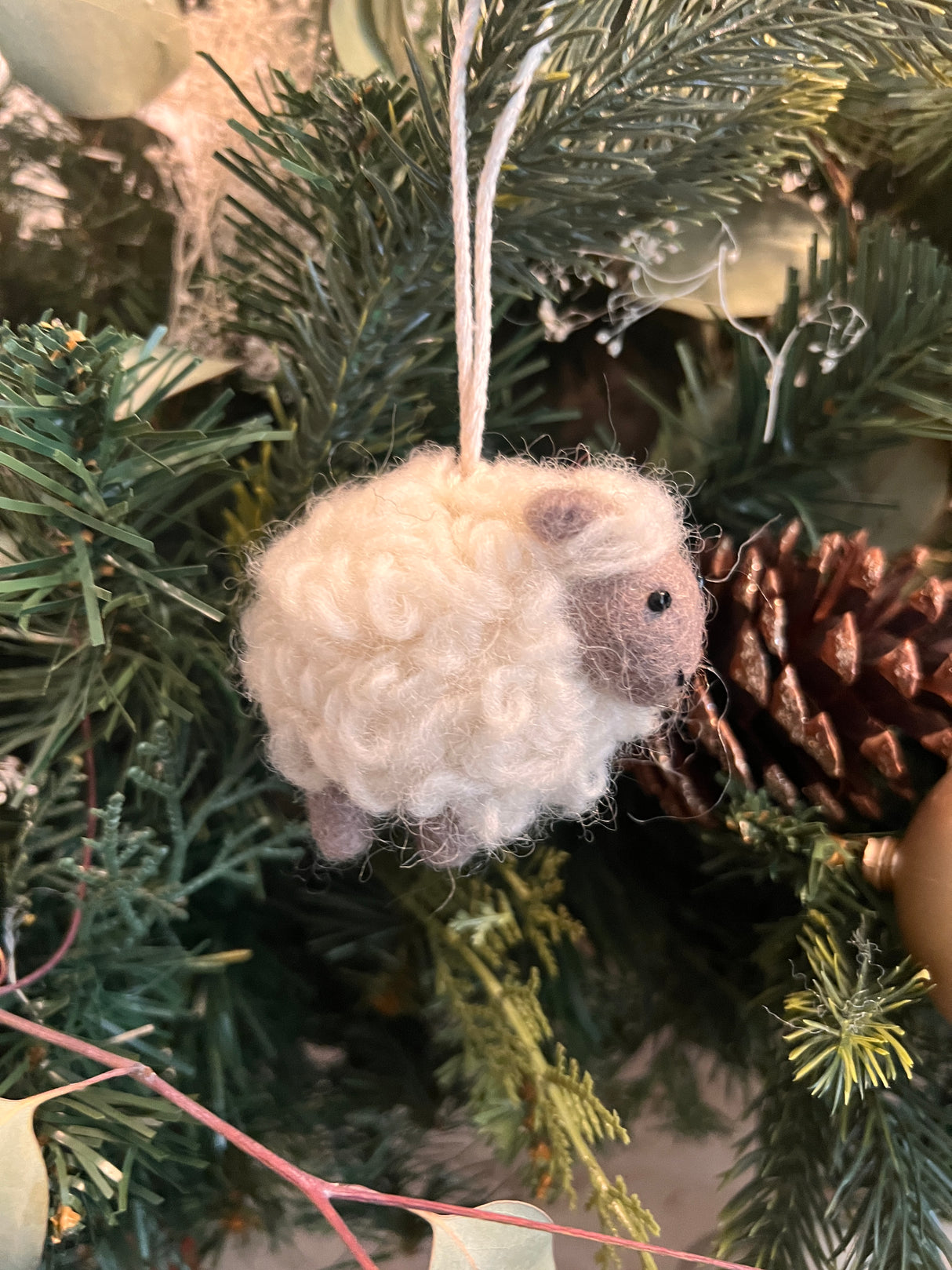 Baby Ewe Ornament