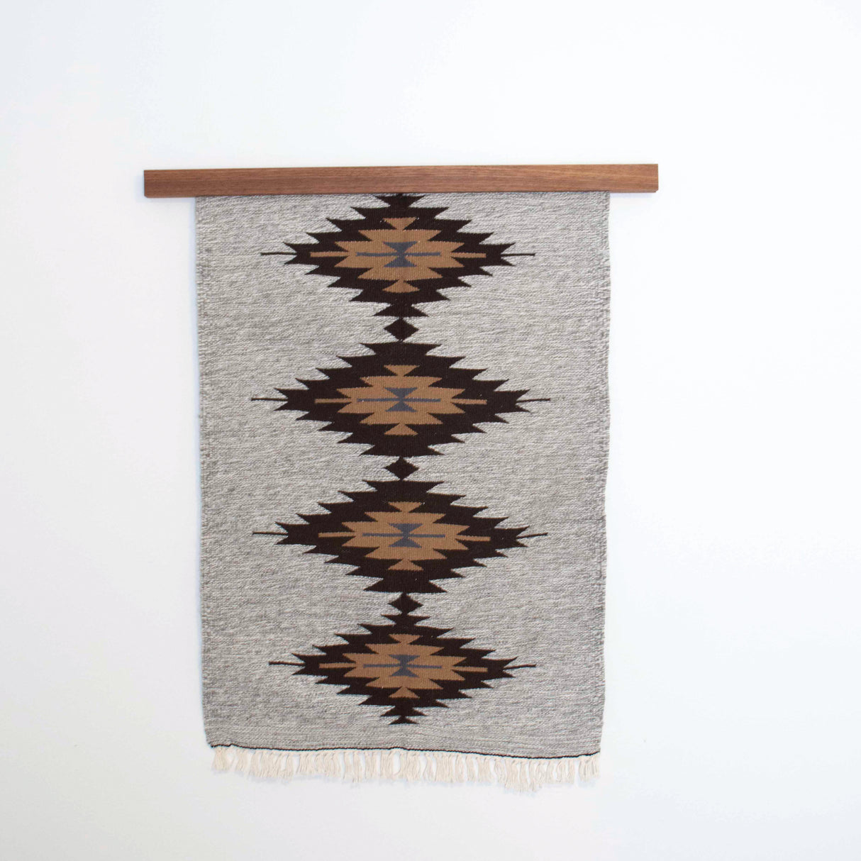 African Sapele Wood Wall Hanging Rug Hangers