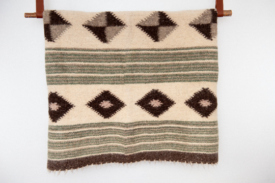 Mudrist (Wisdom) Wool Statement Bed Blanket